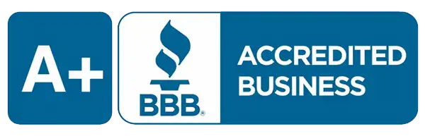 A+ Better Business Bureau Accredited Business